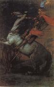 Hans von Maress St George oil on canvas